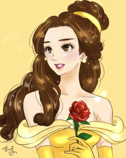 头像卡通动漫头像手绘名画头像迪士尼公主
