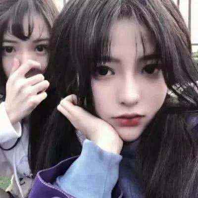 闺蜜头像一人一半真人2张分开真人闺头