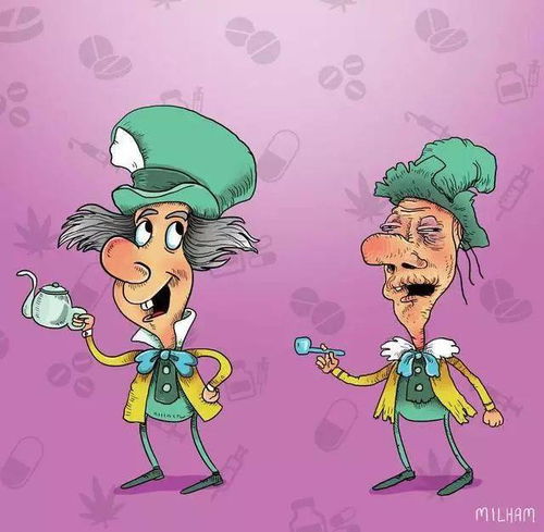 这些卡通人物吸毒后,你还认识吗