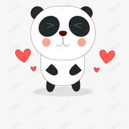 可爱卡通熊猫矢量图素材图片免费下载高清psd千库网图片编号7449875