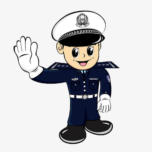 普法宣传男性卡通形象