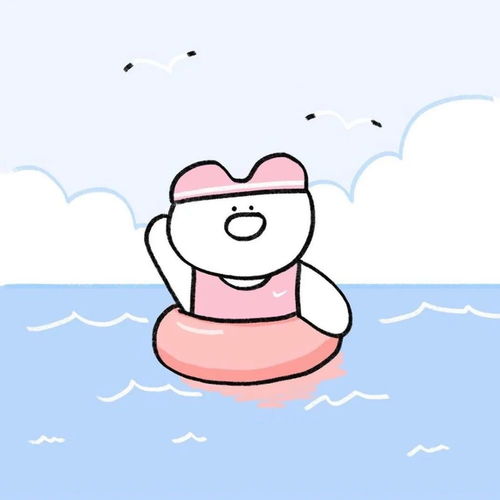 女生头像卡通可爱简约小头