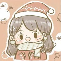 女生卡通头像系列图片圣诞