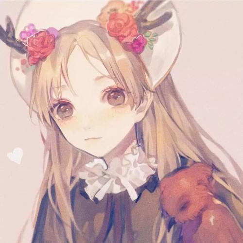 网红鹿少女居然长这样,看到第一眼就爱了