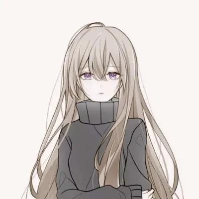 情深迢迢情头动漫一男一女可爱可爱点