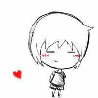 素描头像男生黑白卡通动漫素描头像
