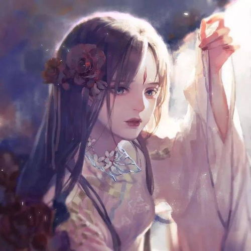 神仙古风动漫头像风把云吹散了,光才能洒下来