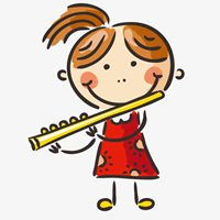 吹笛子的动漫人物头像微信头像图片大全