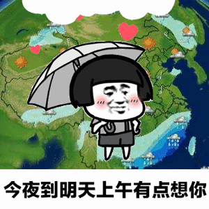 表情包搞笑天气预报