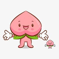 桃子的头像卡通可爱桃子头像