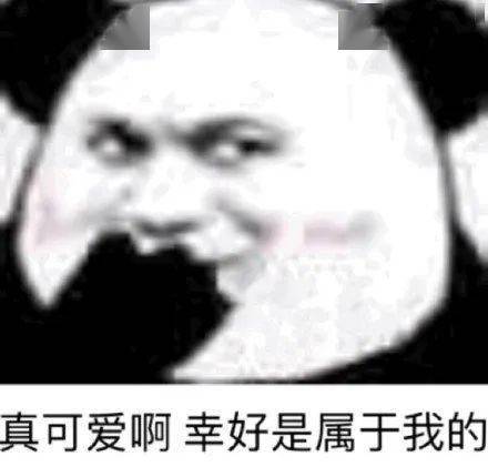 搞笑沙雕熊猫头表情包