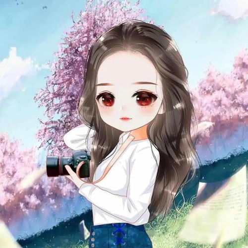 可爱的手绘真人卡通头像,好看又减龄的手绘画