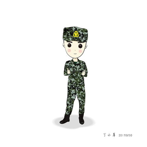 q版头像设计兵哥哥