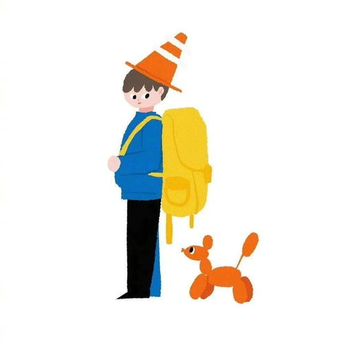 插画头像超级可爱的