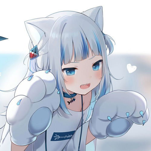 超可爱的猫耳少女头像