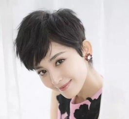 娜扎诗诗教你短发中性美人的正确养成方式终于不做刘胡兰了