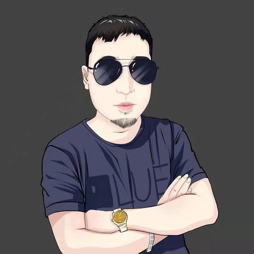 换个新头像吧,适合中年大叔的简约风漫画脸微信头像,神秘又艺术