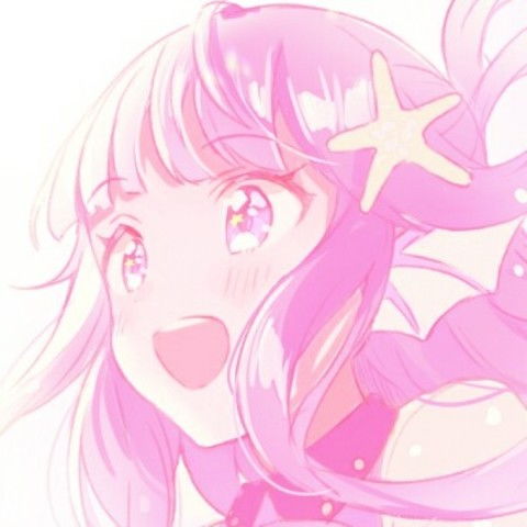 萌颜系动漫女生头像哒哒哒就这样一路撒着小星星到你心里啦