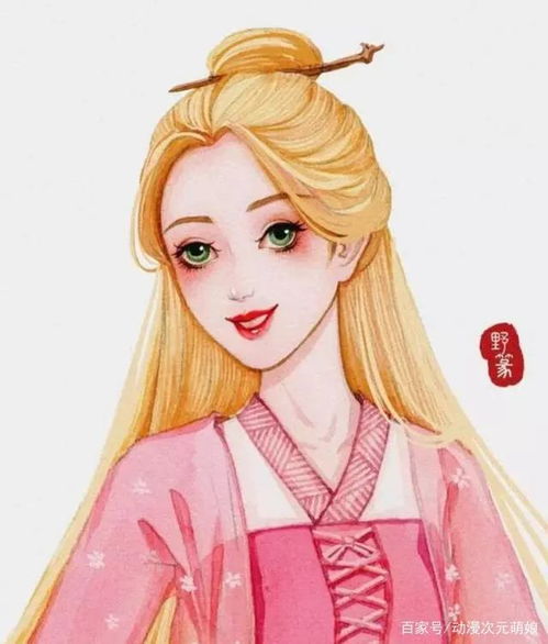 汉服风迪士尼公主,一颦一笑有种别样的感觉,网友太美了