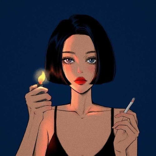 卡通人物头像女生霸气霸气