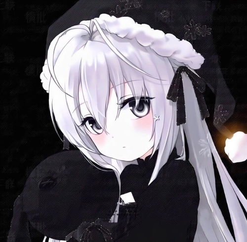 黑发女生动漫头像少女