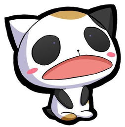 卡通猫的头像猫咪