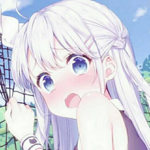 这图片一样的动漫女孩