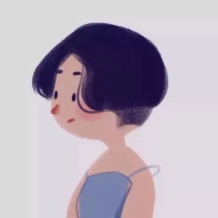 粉可爱的漫画男女生头像