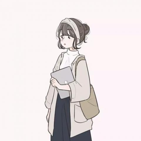 一左一右创意情侣头像抖音最火情侣头像卡通潮图