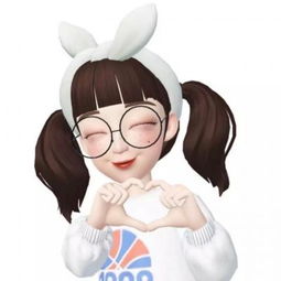 简约一人一张卡通情头