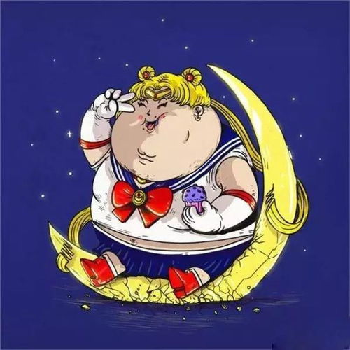卡通小胖可爱头像女可爱
