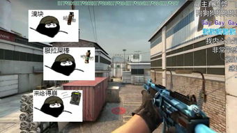 求csgo表情包,不是我的内心全是p90的那个,要的是滴块那种如图
