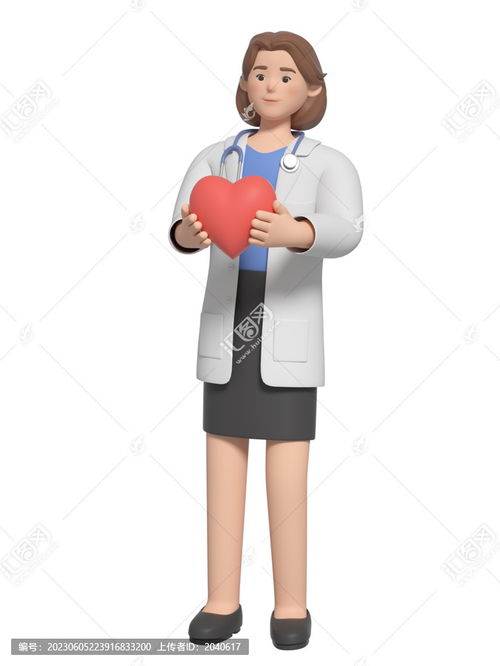 3d卡通女医生,人物素材,设计素材,设计模板,汇图网