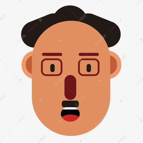 戴着眼镜的男人头像