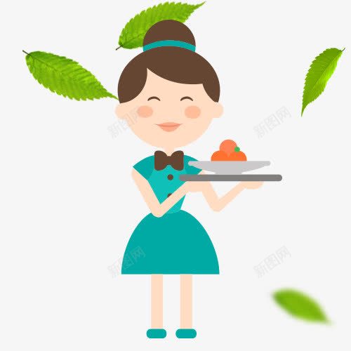 卡通厨师制服高清素材绿色设计图片免费下载页面网页平面电商创意素材png素材素材