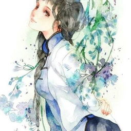 唯美古风卡通头像杨幂