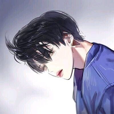 绿色系动漫男生头像
