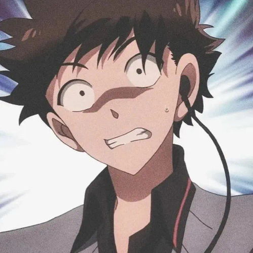 动漫男头像我经常笑,但不经常开心