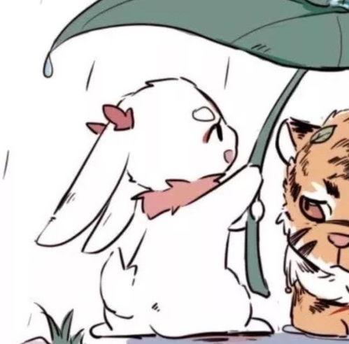 有没有这种可爱的动漫情头