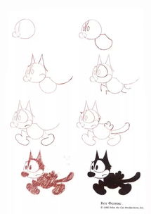 彩铅课堂16750个猫的画法