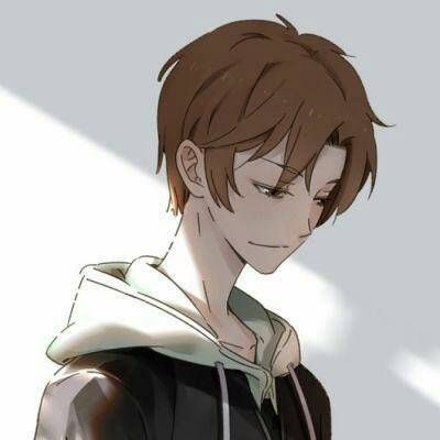动漫男生头像帅气简约侧面高清干净阳光的男生头像漫画图片男生头像