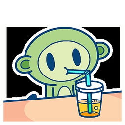 绿豆猴翔通动漫原创表情