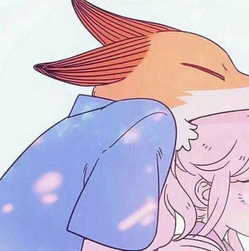 粉色系动漫情侣头像