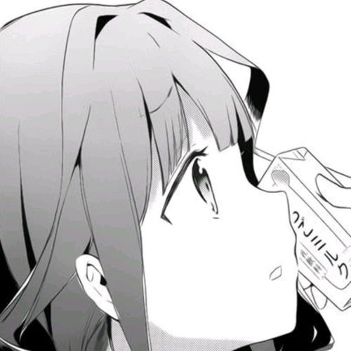 好看的黑白漫画风情头