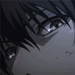 黑白丧二次元男生qq头像男生qq动漫头像