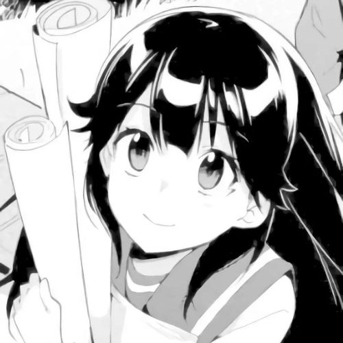 动漫头像敲多男女生黑白漫画风头像,爱不释手吖