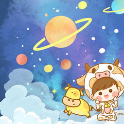 卡通金牛座星座矢量背景素材背景图片免费下载广告背景psd千库网图片编号4703731