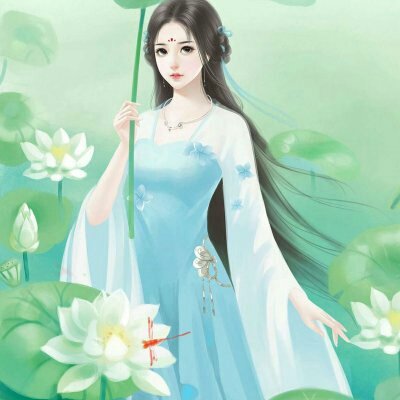 唯美古风女生动漫头像高清古代古装美女头像