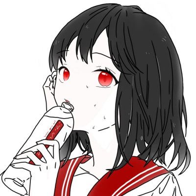 二次元动漫女生头像丧气小萝莉