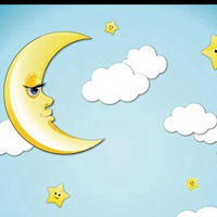 简约月亮星星情侣头像微信头像图片大全